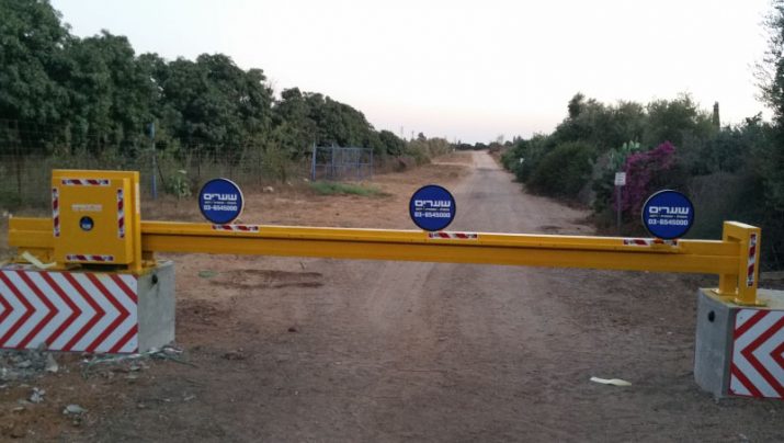 שער קורה קונזולית / שער קורה מרחפת