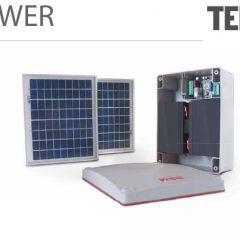 ערכת חשמל סולארי לשערים, מחסומים ודלתות מוסך - Telcoma Sun Power