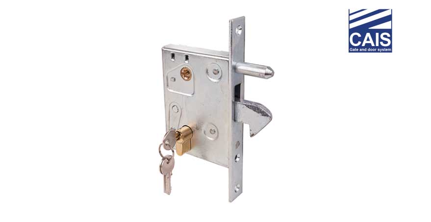 מנגנון נעילה עם מפתח לדלתות ושערי הזזה - CAIS LOCK L